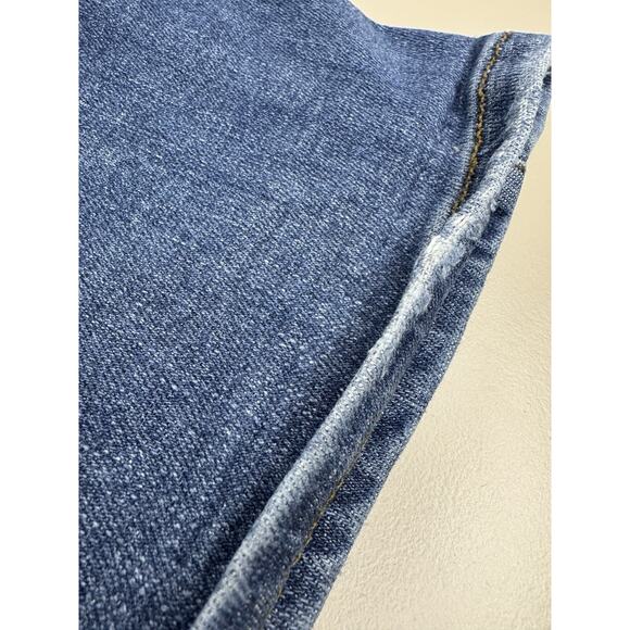 Frame Jeans Women's 32 Le High Flare Medium Wash Stretch Retro Boho Festival - Picture 11 of 13